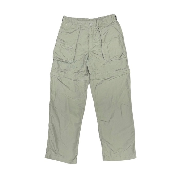 Field‎ & Stream Pants Women's Size Medium Light Khaki Convertible Zip Shorts - Picture 1 of 8